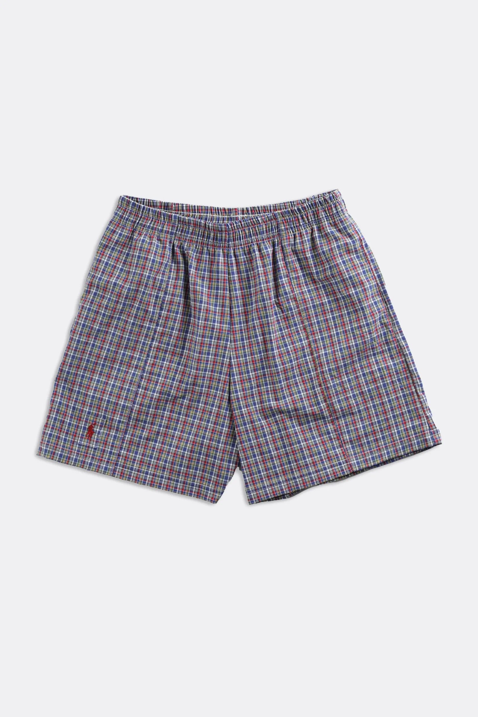 Unisex Rework Oxford Boxer Shorts - Women-S, Men-XS Frankie