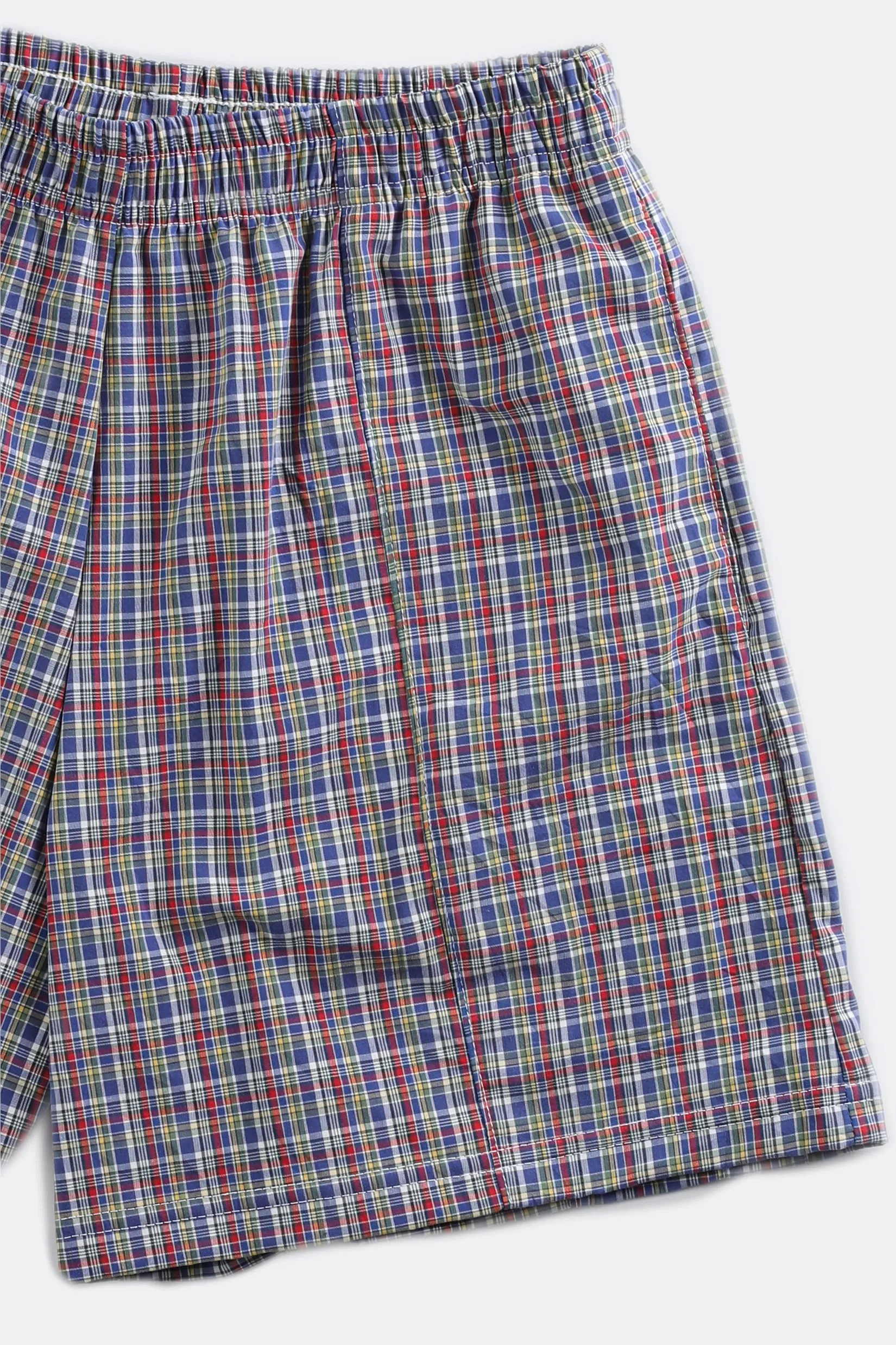 Unisex Rework Oxford Boxer Shorts - Women-S, Men-XS Frankie