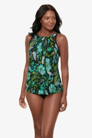 Ursula Tankini Top in Florica