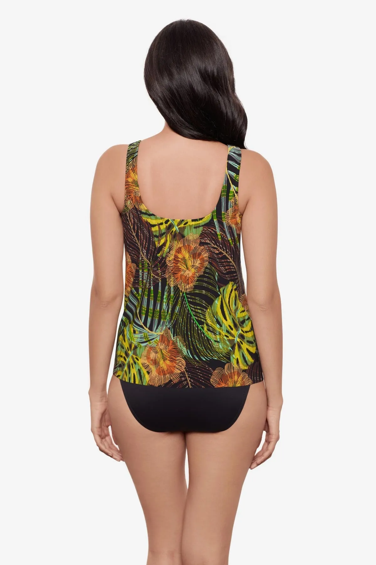 Ursula Tankini Top in Sunset Islet