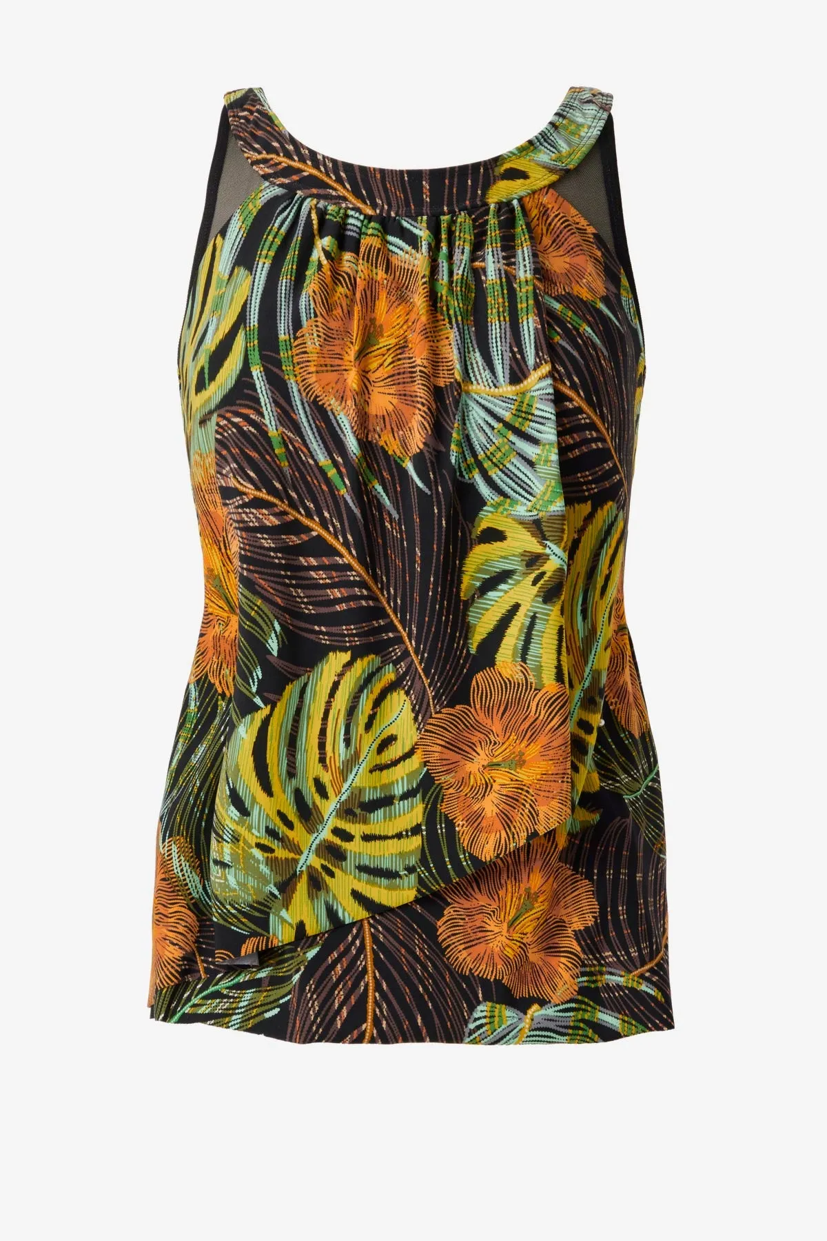 Ursula Tankini Top in Sunset Islet