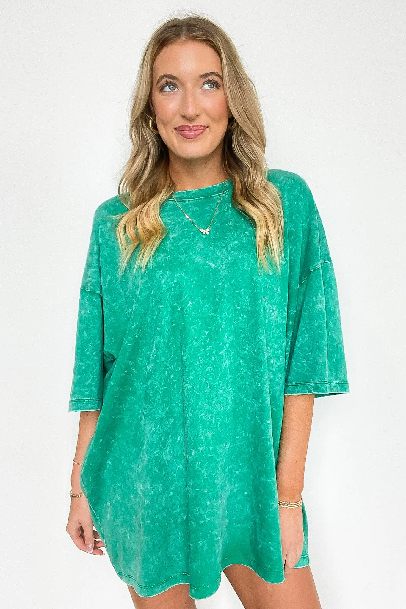 Weekend Awaits Mineral Wash Oversized Top - BACK IN STOCK