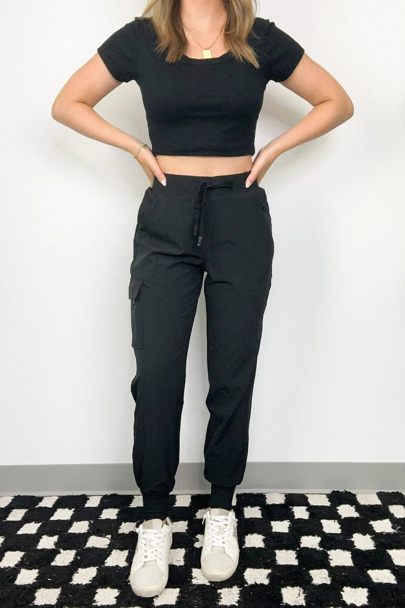 Whynn Drawstring Cargo Joggers