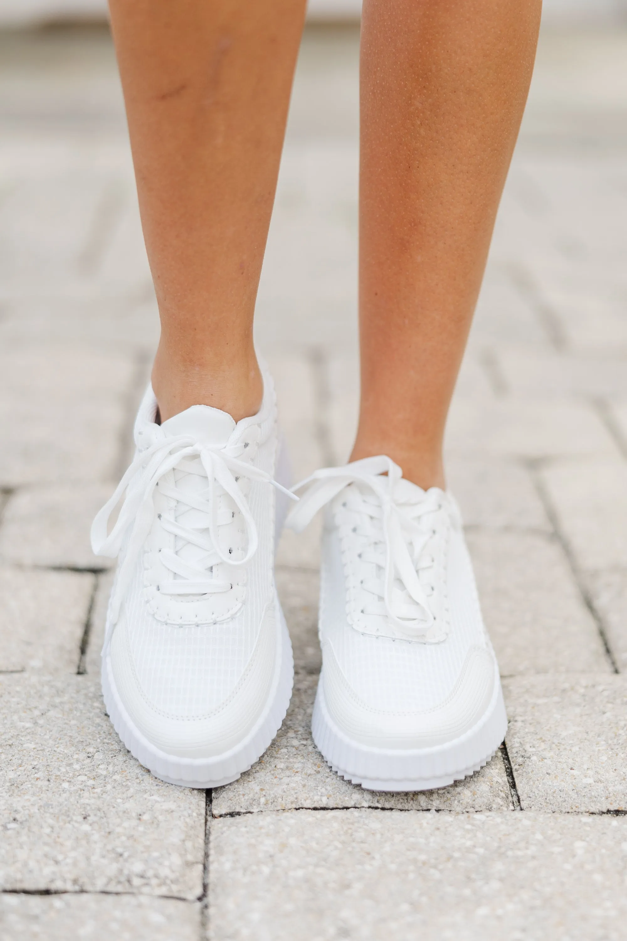 With Ease White Sneakers