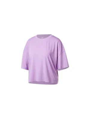 Women's Cropped T Shirt,Purpel