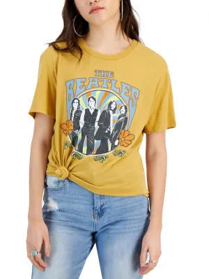 Women's Graphic Printed T-Shirt,Yellow