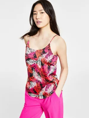 Women's Leaf Printed Camisole,Multi