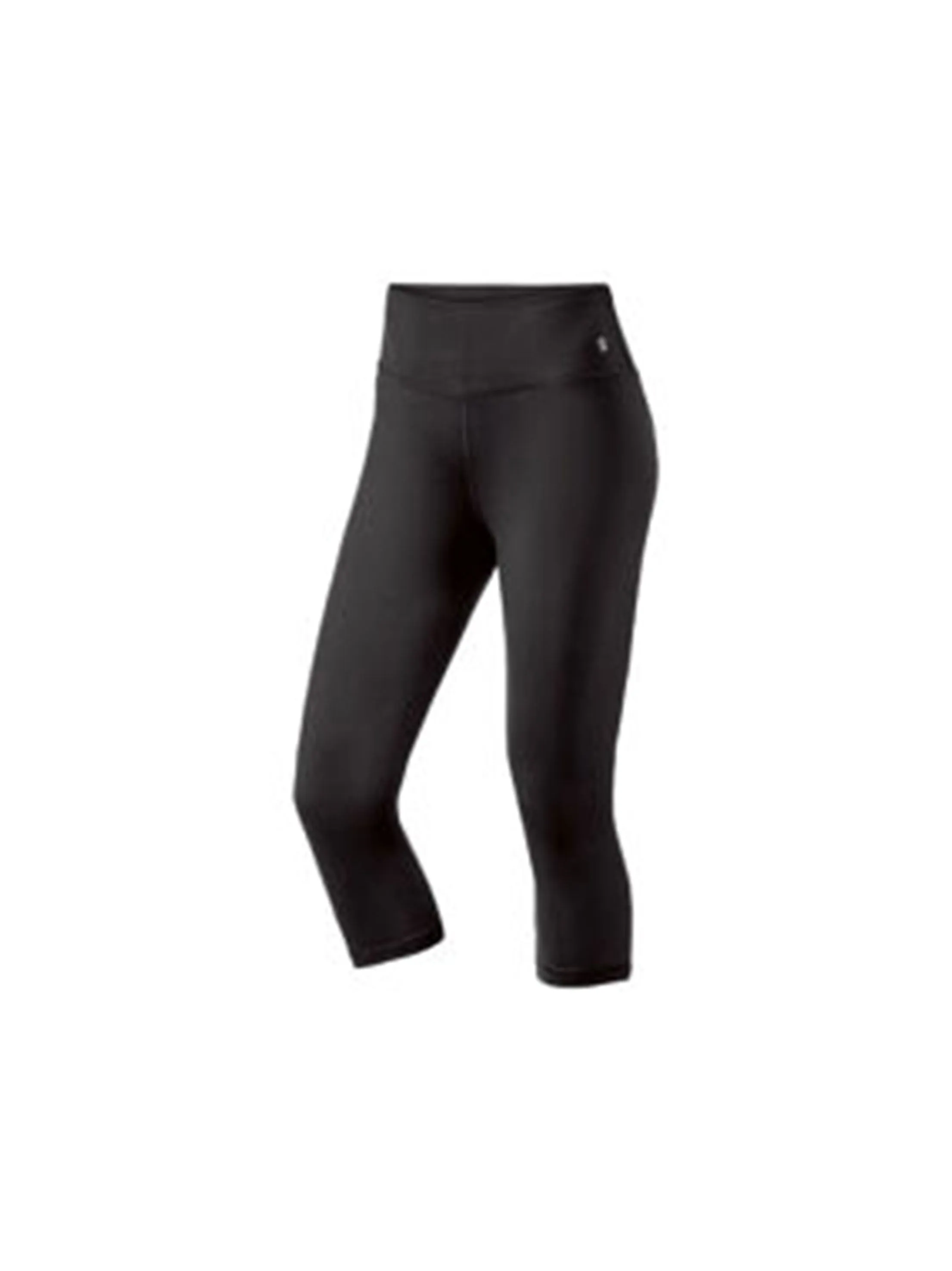 Women's Plain Short Leggings,Black