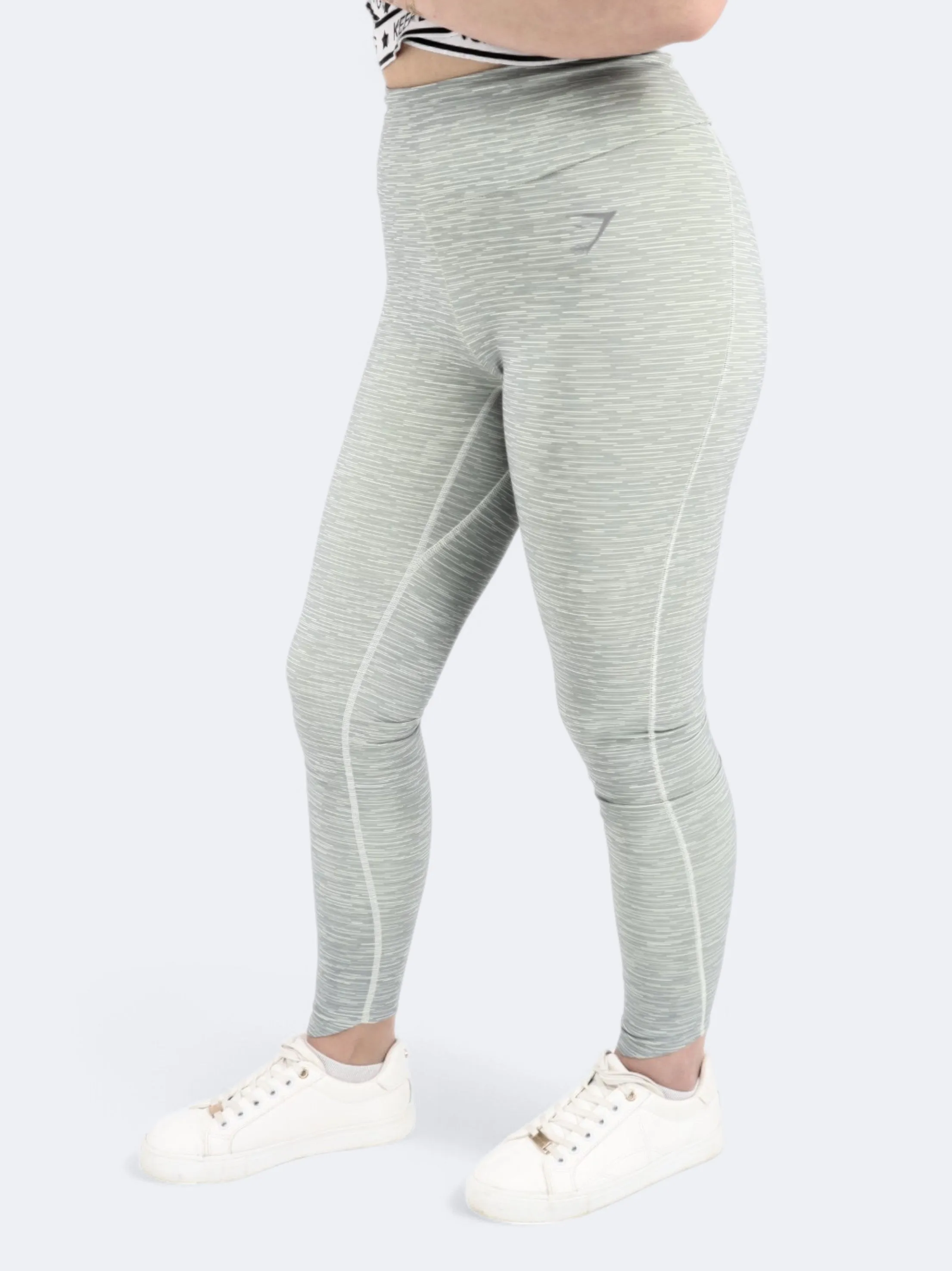 Women's Printed High Waist Legging,Light Olive