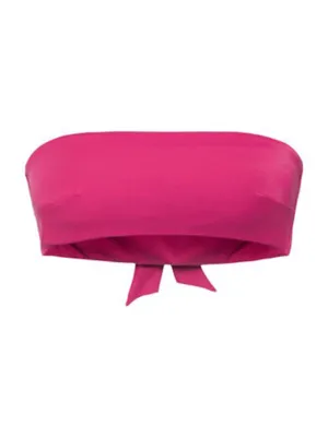 Women's Strapless Bikini Top,Fuchsia