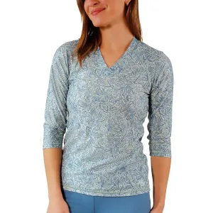 Women's V-Neck Sun & Swim Shirt