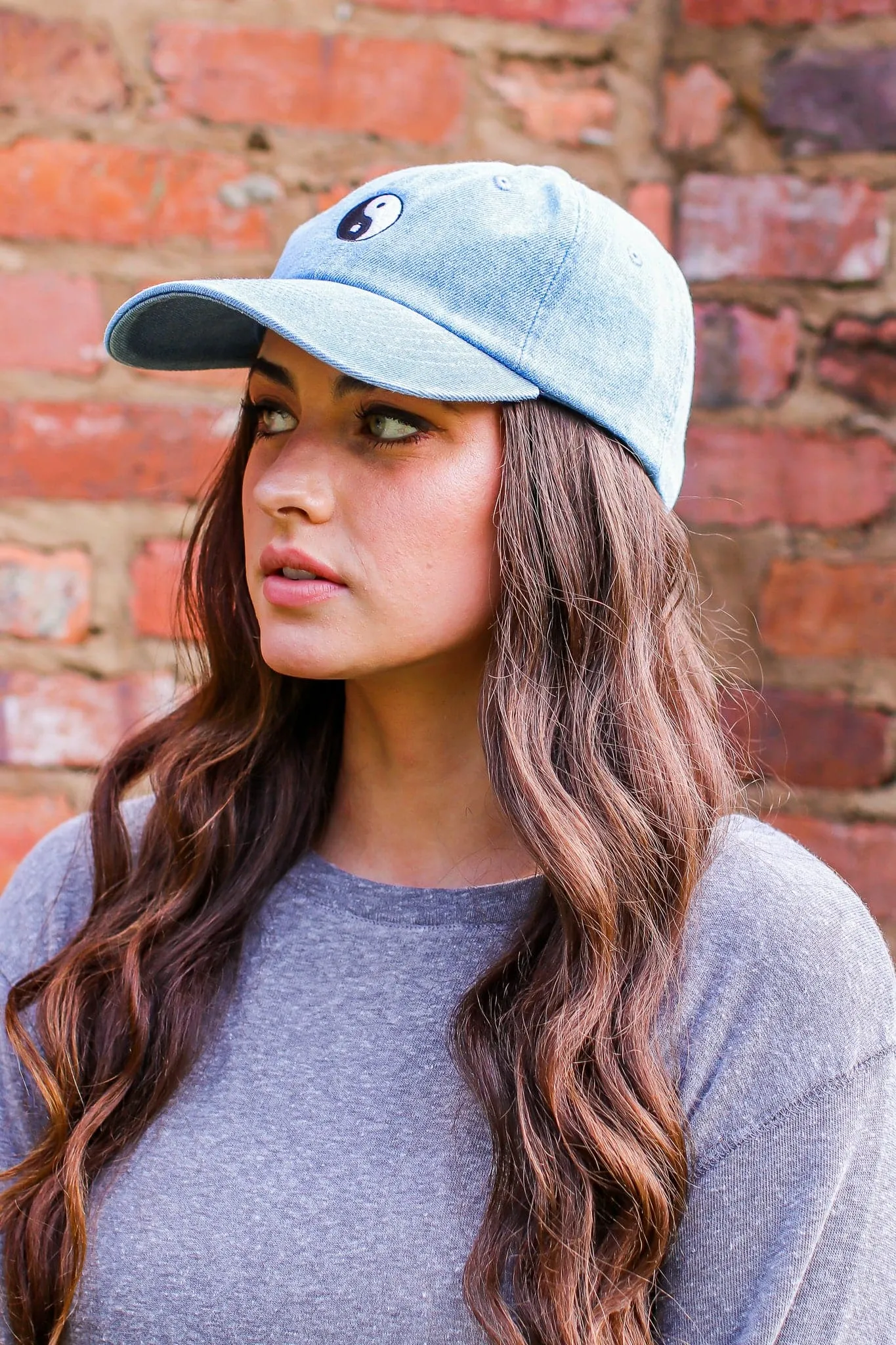 Yin Yang Embroidered Dad Hat - FINAL SALE